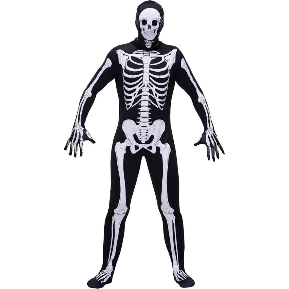 Spooktacular Creations Men's Skeleton Costume Large